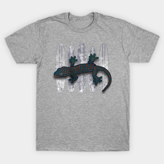 Gecko Surfboards T-Shirt by thatscool